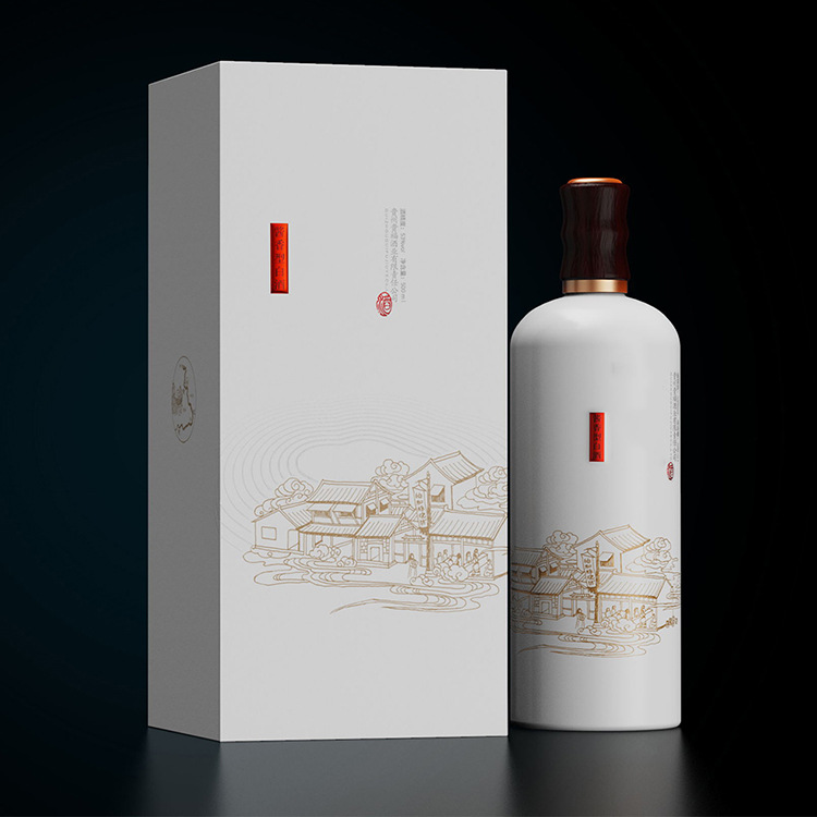 匠心鑄就，韻味天成——精品單瓶白酒包裝盒的藝術(shù)與工藝